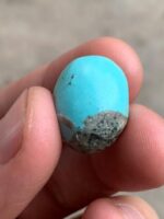 Afghan Turquoise in Its Finest Form: 16.89ct Cabochon Showcase - Image 2