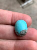 Afghan Turquoise in Its Finest Form: 16.89ct Cabochon Showcase - Image 3