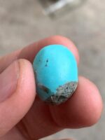 Afghan Turquoise in Its Finest Form: 16.89ct Cabochon Showcase - Image 7