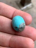 Afghan Turquoise in Its Finest Form: 16.89ct Cabochon Showcase - Image 8
