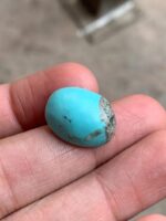 Afghan Turquoise in Its Finest Form: 16.89ct Cabochon Showcase - Image 9