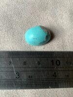 Afghan Turquoise in Its Finest Form: 16.89ct Cabochon Showcase - Image 10