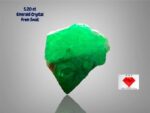 Brilliant 5.20ct Swat Emerald Crystal – Natural Geometry in Green