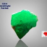 Brilliant 5.20ct Swat Emerald Crystal – Natural Geometry in Green