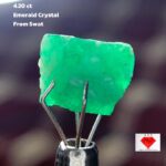 4.20 ct Swat Emerald Crystal – A Gem from Pakistan’s Emerald Valley