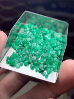 A Closer Look at a 46.89ct Rough Emerald Lot from Swat - Image 2