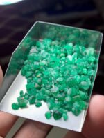 A Closer Look at a 46.89ct Rough Emerald Lot from Swat - Image 3