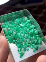 A Closer Look at a 46.89ct Rough Emerald Lot from Swat - Image 8