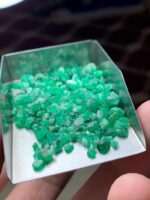 A Closer Look at a 46.89ct Rough Emerald Lot from Swat - Image 9