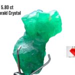 Swat Emerald Crystal: 5.80ct Natural Gemstone (15x9x8mm)