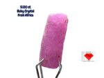 5.120ct African Ruby Crystal – Natural Red Gemstone (13.66 x 5.83 x 4.81mm)