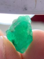 5.45ct Natural Emerald Crystal from Swat Valley – Untreated Collector's Gem (13.06 × 9.32 × 7.96 mm) - Image 3