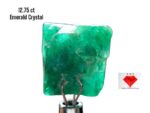 Discover the Radiance: 12.75ct Emerald Crystal from Swat – A Glimpse into Nature’s Masterpiece
