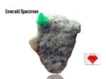 117ct Swat Emerald Specimen – Natural Crystal Elegance in Vivid Green
