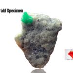 117ct Swat Emerald Specimen – Natural Crystal Elegance in Vivid Green