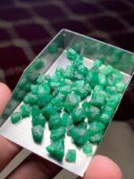 Dense and Elegant: 56.70ct Swat Emerald Rough - Image 8