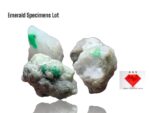 Swat Emerald Specimen Lot – Natural Green Crystals (Avg. 30x23x15mm)