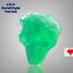 6.30 Ct Emerald Crystal from Swat Valley – Natural Untreated Green Gem (12.66 × 9.15 × 8.18 mm)