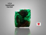 4.72 ct Swat Emerald Crystal — A Vivid Green Gem with Natural Power