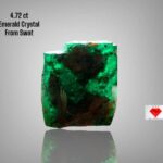 4.72 ct Swat Emerald Crystal — A Vivid Green Gem with Natural Power