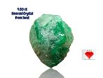 4.20ct Swat Emerald Crystal – Balanced Natural Beauty in 9.67 x 9.45 x 6.59 mm