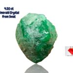 4.20ct Swat Emerald Crystal – Balanced Natural Beauty in 9.67 x 9.45 x 6.59 mm