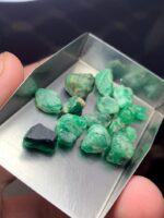 52.05 Carat Swat Valley Emerald Rough Lot - Image 2
