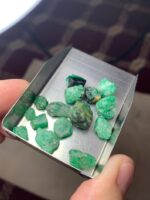 52.05 Carat Swat Valley Emerald Rough Lot - Image 12