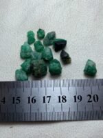 52.05 Carat Swat Valley Emerald Rough Lot - Image 14