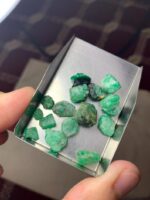 52.05 Carat Swat Valley Emerald Rough Lot - Image 5