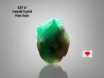 8.67ct Swat Emerald Crystal: A Striking Expression of Natural Form