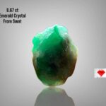 8.67ct Swat Emerald Crystal: A Striking Expression of Natural Form
