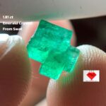 A Jewel of Nature: 1.81 Carat Emerald Crystal from Swat Valley, Pakistan