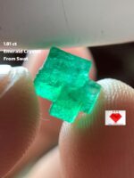 A Jewel of Nature: 1.81 Carat Emerald Crystal from Swat Valley, Pakistan
