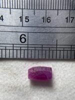 4.380ct African Ruby Crystal – Natural Red Mineral (10.37 x 5.94 x 5.15mm) - Image 8