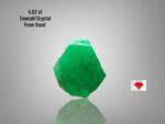 4.02ct Swat Emerald Crystal: Small in Size, Big in Beauty