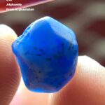 6 Carat Afghanite Crystal – Rich Blue Gem from Afghanistan