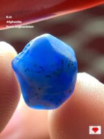 6 Carat Afghanite Crystal – Rich Blue Gem from Afghanistan