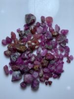 182.40ct Ruby Rough Lot – Natural Uncut Red Gemstones (13x8x6mm Avg.) - Image 4