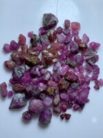 182.40ct Ruby Rough Lot – Natural Uncut Red Gemstones (13x8x6mm Avg.) - Image 5