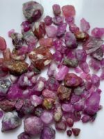 182.40ct Ruby Rough Lot – Natural Uncut Red Gemstones (13x8x6mm Avg.) - Image 6
