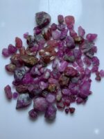 182.40ct Ruby Rough Lot – Natural Uncut Red Gemstones (13x8x6mm Avg.) - Image 7