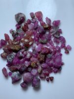182.40ct Ruby Rough Lot – Natural Uncut Red Gemstones (13x8x6mm Avg.) - Image 8