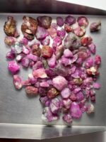 182.40ct Ruby Rough Lot – Natural Uncut Red Gemstones (13x8x6mm Avg.) - Image 9