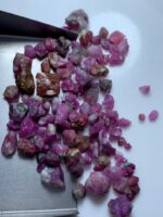 182.40ct Ruby Rough Lot – Natural Uncut Red Gemstones (13x8x6mm Avg.) - Image 10