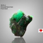 A Magnificent 35.15ct Swat Emerald Specimen