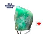 12.17ct Swat Emerald Crystal  Natural Gemstone (15.00 x 10.41 x 9.91 mm)