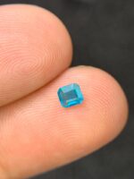 Rare 0.15 Ct Vivid Blue Hauyne Gemstone – Rectangular Cut - Image 7