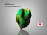 Rare Afghan Beauty: 12.45 Carat Emerald Crystal from Laghman