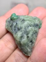 94 ct Natural Emerald Specimen from Swat — Raw, Deep Green Collector’s Crystal - Image 4